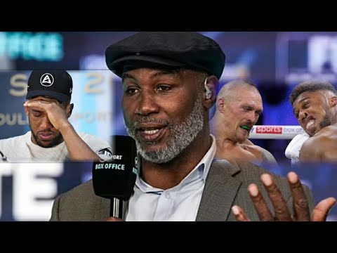 BREAKING NEWS! LENNOX LEWIS RESPONDS TO ANTHONY JOSHUA'S DEFEAT 