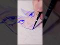 how I paint with gouache.໒꒱ #drawwithme #holbein