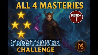 LIVESTREAM: Frosthaven Challenge - All 4 Masteries on Mission 2 | Hard Difficulty