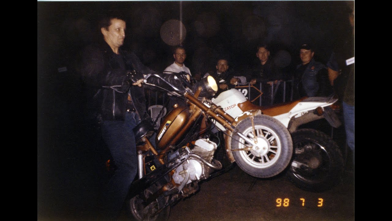 1998, Zlot motocyklowy klubu V2 Poznań, Bikertreffen in Poznań #motocykle #motorcycle #poznań #polen