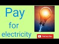 How to pay your electricity using your mobile phone.