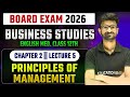 Principles of Management Class 12th | Business Studies Class 12th Chapter 2 | English Medium