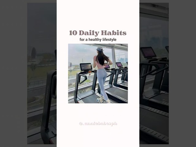 10 daily good habits for healthy lifestyle #thatgirl #dailylife #routine #ive #wonyoung #aesthetic class=