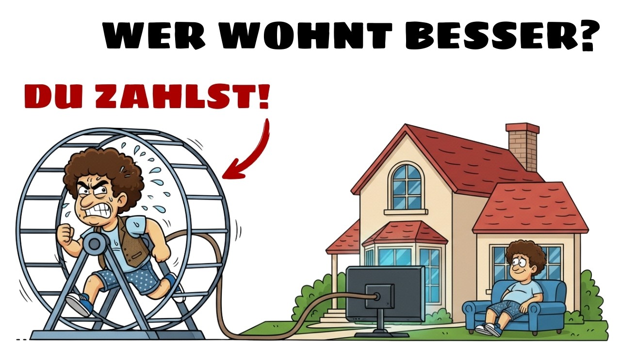 BÜRGERGELD vs. ARBEIT: Warum dein Vermieter das Jobcenter liebt (Miet-Check) | Lukas Finanzen