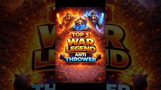 TOP 3 NEW TH18 WAR &amp; LEGEND BASES I Anti Thrower | Th18 war base | Th18 LegendBase | #shorts #сос