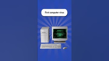 First computer virus #amazingfactshorts #didyouknowthat #techfacts