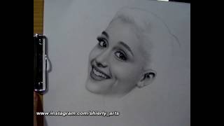 Realism Portrait Drawing of Ariana Grande
Realism Portrait Drawing Of Ariana Grande
Media: Graphite Pencil on A3 Paper Realism Portrait Drawing of Ariana Grande