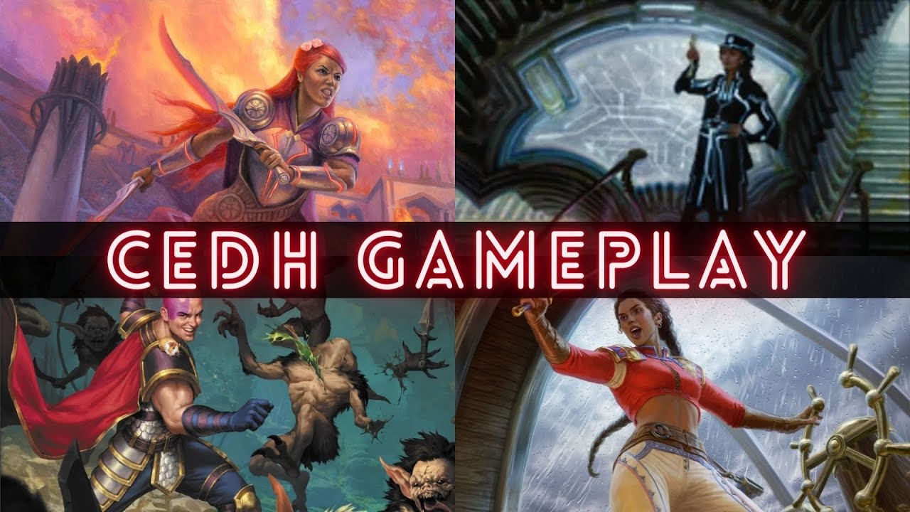 Toluz vs Najeela vs Minsc vs Sisay cEDH gameplay part 2 of contenter series thumbnail