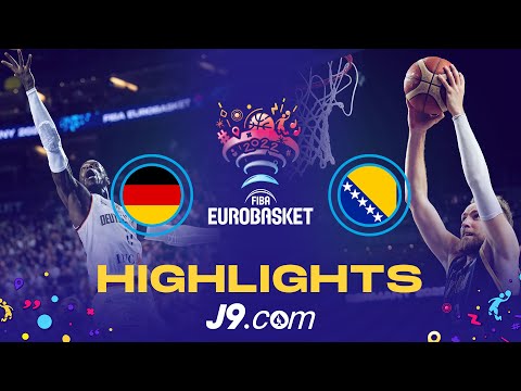 Germany 🇩🇪 - Bosnia-Herzegovina 🇧🇦 | Game Highlights - FIBA #EuroBasket 2022