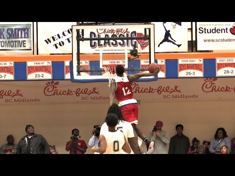 Zion Williamson 53 Points vs. Jalek Felton!! Chick Fil A Classic 2016