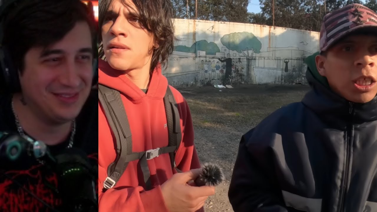 VECTOR REACCIONA A ZAZZA CON GABINO SILVA EN UNA VILLA🇦🇷