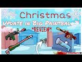 ROBLOX BIG PAINTBALL CHRISTMAS WINTER PACK REVIEW!