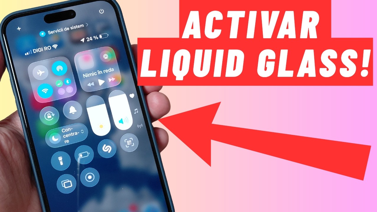 Cómo Activar / Desactivar el Efecto de LIQUID GLASS en iPhone - YouTube