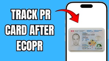 NEW! How To Track PR Card After Ecopr | Full Tutorial