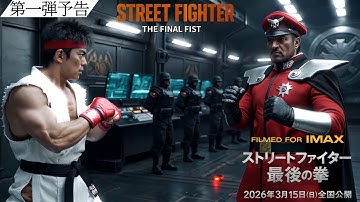 映画『ストリートファイター／最後の拳』第一弾予告【2026年3月15日全国公開】STREETFIGHTER