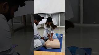 a day in a life of physio student (mini vlog, cpr) #youtubeshorts #physiotherapy