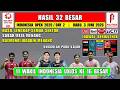 11 WAKIL INDONESIA MENANG ~ Hasil 32 Besar Indonesia Open 2026 Hari Ini ~ SABAR/REZA MENANG