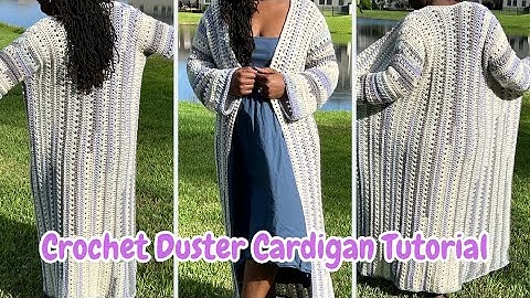 The Perfect Fall Duster Cardigan | Step-by-Step Tutorial