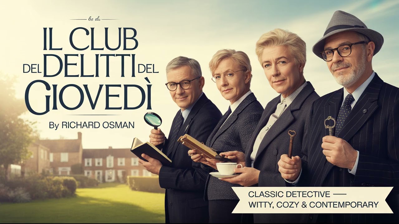 Il club dei delitti del giovedì di Richard Osman | Giallo | Audiolibro completo