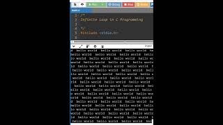 Infinite Loop in C #dsa #datastructures #learnwithprc #learncoding #learning #cprogramming