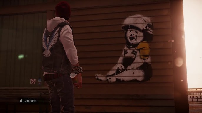 inFamous Second Son - Stencil Art - Bad Boy Toy - YouTube infamous-second-son-stencil-art-bad-boy-toy-youtube