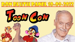 Don Bluth Panel Toon Con 10-09-22 Pasadena Ca