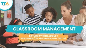 Classroom Management | The TEFL Academy