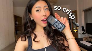 ASMR Tascam Mic Biting So CRISP You’ll Feel It 🤍 (Demogorgon, Spit Painting, Clicky)