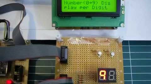 ATmega128개발시리즈,실험358 anode common type의 두자리 seven segment를 이용한 pattern show실험