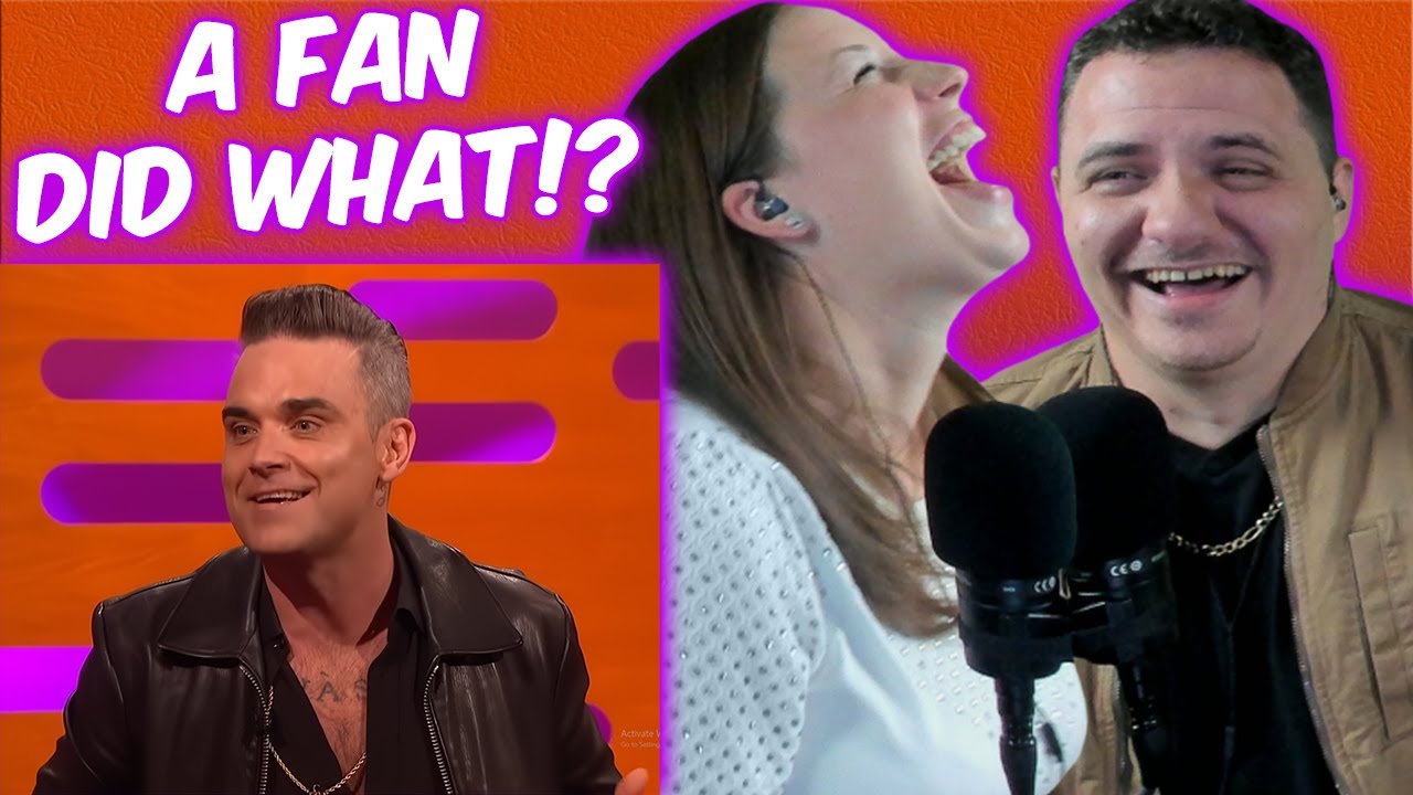 ROBBIE WILLIAMS TELLS THE WILDEST STORY EVER on The Graham Norton Show! 🤯 (REACTION)