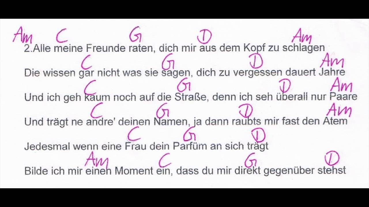 Sdp Ich Will Nur Dass Du Weißt Lyrics www.youtube.com