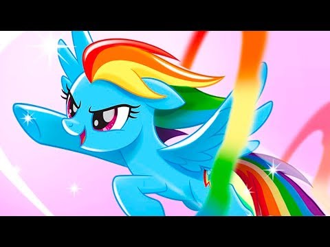 Видео: My Little Pony РАДУЖНЫЕ ГОНКИ #1 История поняшек в Понивиле - пурумчата