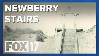 Abandoned stairs share a glimpse of early Grand Rapids history