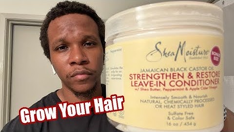 Shea butter strengthen and restore leave in conditioner