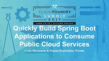 Quickly Build Spring Boot Applications to Consume Public Cloud Services