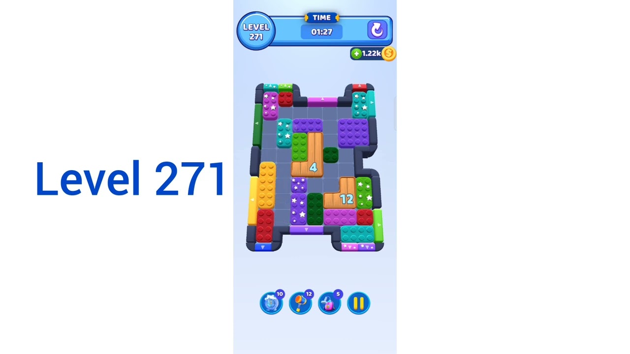 Color Block Jam Level 271 Walkthrough - YouTube