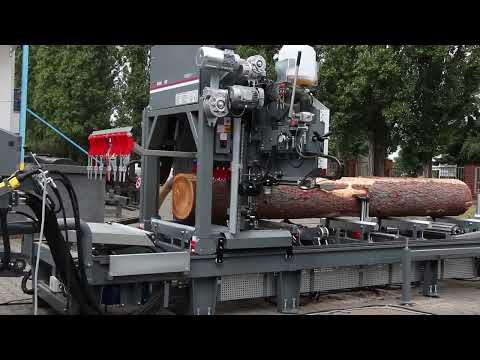 XMK linka k pásovým pilám Pilous • XMK line for Pilous sawmills •  XMK-Linie für Pilous-Bandsägen - video from Pilous