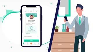 ProContact Digital Business Card App Explainer Video screenshot 3