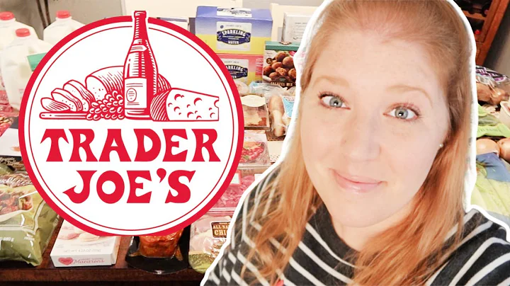 Large TRADER JOE'S Grocery Haul & Dinner Meal Plan