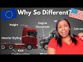 Are American &amp; European Truck Styles REALLY That Different? | American Reacts