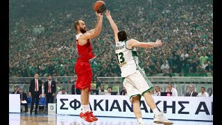 Olympiacos BC Classics #2 - Spanoulis at the buzzer Vs PAO / Greek Finals 2016 G4