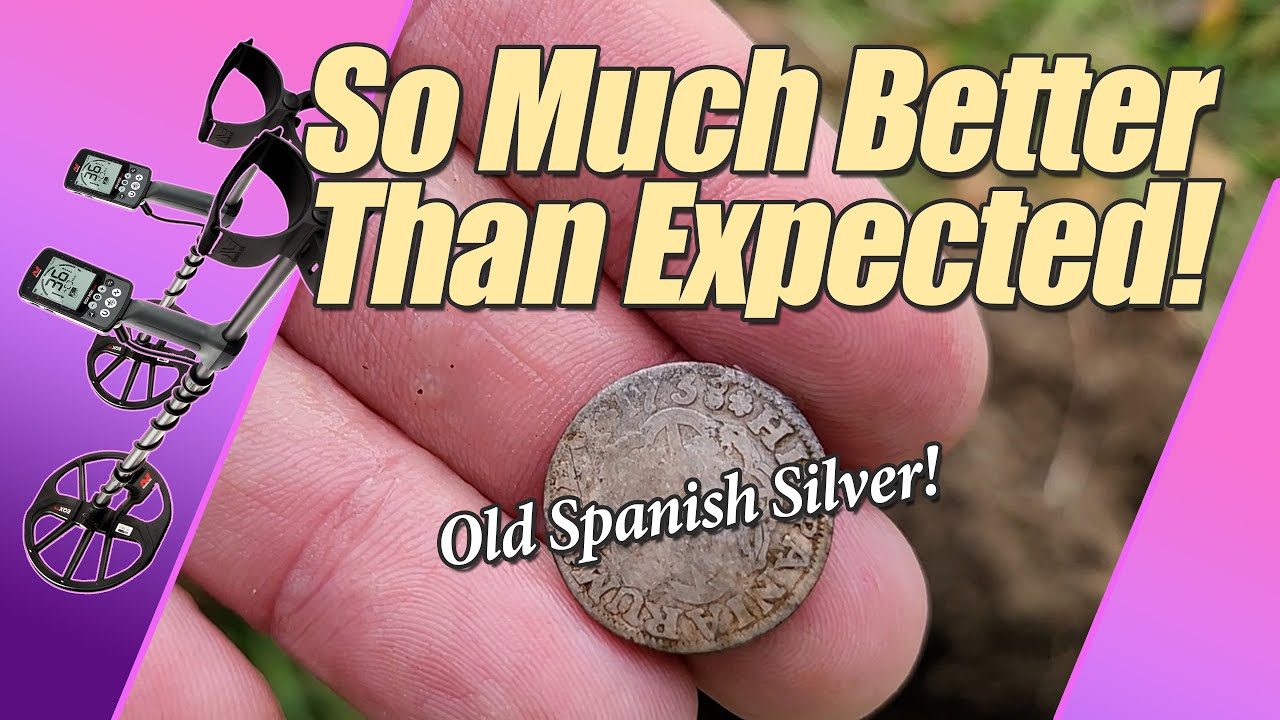 Sweet Old SPANISH SILVER! Metal Detecting COINS and RELICS from the