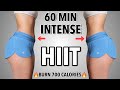 60 MIN SUMMER SHRED HIIT CARDIO - Full Body, No Equipment, No Repeats  - Burn up to 700 Calories!