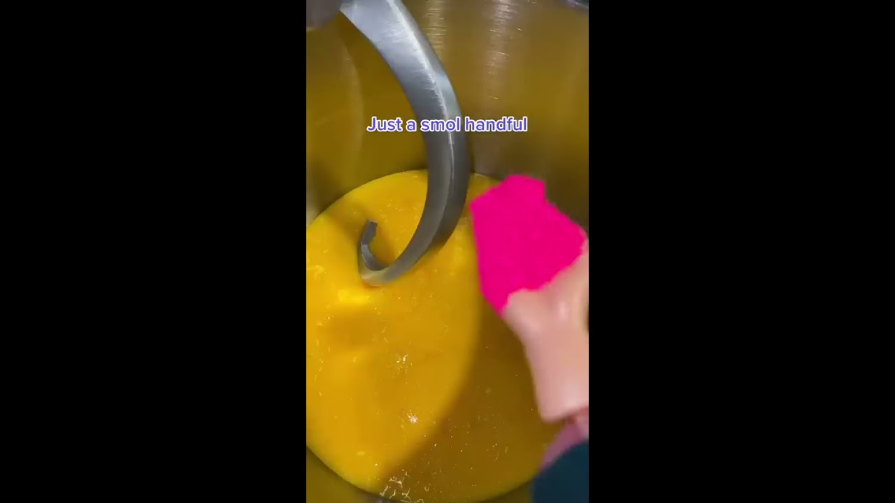 Making Slime With Tiny Hands 