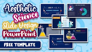 AESTHETIC SCIENCE PPT ✨ | ANIMATED SLIDE | POWER POINT | MUDAH | SIMPLE