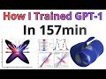 I Trained GPT-1 In 2.5 Hours - My AI Research LAB Roadmap