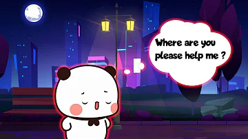 Where are Please help Me ? | Part-6 😥😥😥 | Bubu Dudu | Goma Peach | Cute Couple | Animation