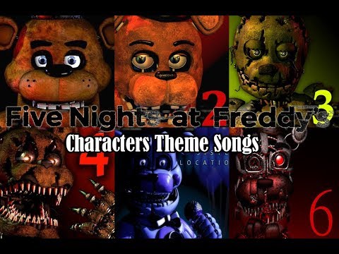 FNaF Characters Theme Songs (1~FFPS)