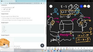 Hackerrank : Apple and Orange Problem (my solution)