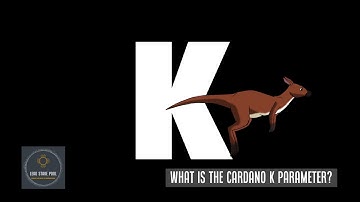 What is the Cardano k parameter?